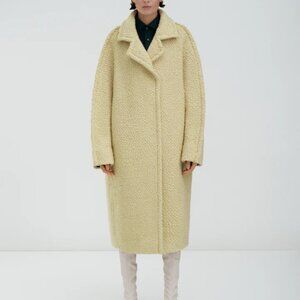 Bevza Buckled Wool Coat XS